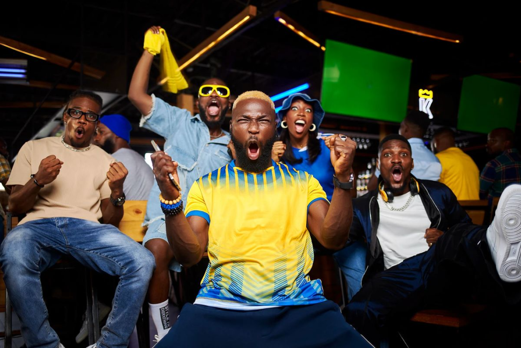 Fans cheering